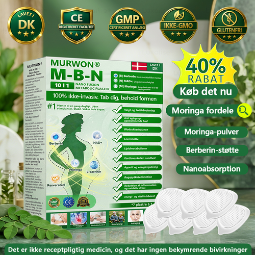 𝐀𝐧𝐛𝐞𝐟𝐚𝐥𝐞𝐭 𝐚𝐟 𝐥æ𝐠𝐞𝐧 𝐢 𝐦𝐞𝐝𝐢𝐜𝐢𝐧👩‍⚕️ | 𝙈𝑼𝐑𝒲𝓞𝙉®𝑴-𝑩 -𝙉 𝟭𝟬-𝙞𝓷-𝟣 Nano Fusion Metabolisk Patch✨ 𝐕𝐢𝐝𝐞𝐧𝐬𝐤𝐚𝐛𝐞𝐥𝐢𝐠𝐭 𝐠𝐨𝐝𝐤𝐞𝐧𝐝𝐭 | 10-𝐢-𝟏 𝐅𝐨𝐫𝐦𝐞𝐥 | 𝐑𝐞𝐬𝐮𝐥𝐭𝐚𝐭𝐞𝐫 𝐩å 𝐤𝐮𝐧 7 𝐝𝐚𝐠𝐞 🥦