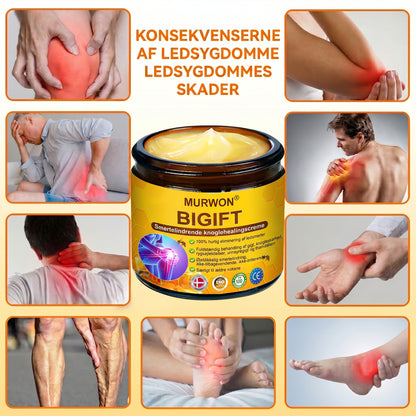 Spar 30%🎁🎁 |𝐌𝐔𝐑𝐖𝐎𝐍® Bi-Gift Smertelindrende & Knoglehelende Creme ✨✨✨ – Specielt udviklet til ældre
