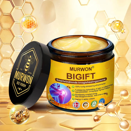 Spar 30%🎁🎁 |𝐌𝐔𝐑𝐖𝐎𝐍® Bi-Gift Smertelindrende & Knoglehelende Creme ✨✨✨ – Specielt udviklet til ældre