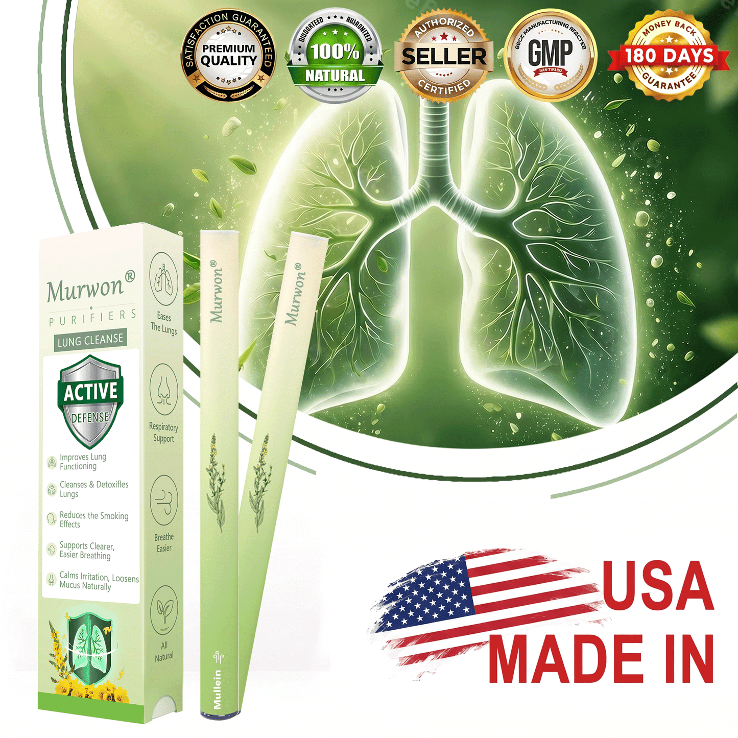 🇺🇸 𝐏𝐫𝐨𝐮𝐝𝐥𝐲 𝐌𝐚𝐝𝐞 & 𝐒𝐡𝐢𝐩𝐩𝐞𝐝 𝐢𝐧 𝐭𝐡𝐞 𝐔𝐒A✨𝐌𝐮𝐫𝐰𝒐𝒏® 𝐁𝐨𝐭𝐚𝐧𝐢𝐜𝐚𝐥 𝐌𝐮𝐥𝐥𝐞𝐢𝐧 𝐋𝐮𝐧𝐠 𝐂𝐥𝐞𝐚𝐧𝐬𝐞 𝐃𝐢𝐟𝐟𝐮𝐬𝐞𝐫🔥(👨‍⚕️Cough, Pharyngitis, shortness of breath, sputum, stuffy nose, bronchitis, bronchitis, allergy symptoms, lung discomfort)10💕